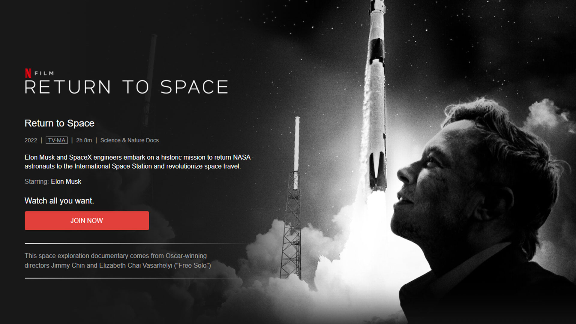 Netflix: Return to Space